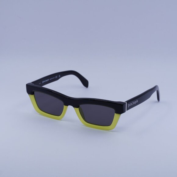 Palm Angels PERI108 MELROSE 1807 Sunglasses Black Cat Eye Frame, Grey Lenses - Picture 4 of 9